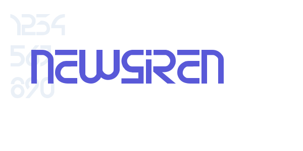 newsiren font free