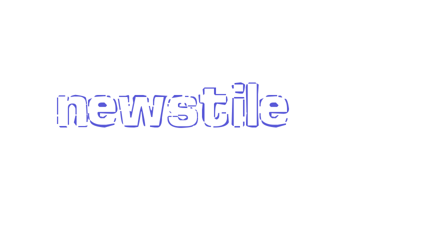 newstile Font