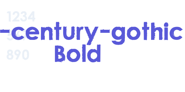 nu-century-gothic Bold font free