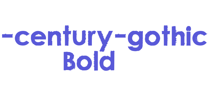 nu-century-gothic Bold Font Download