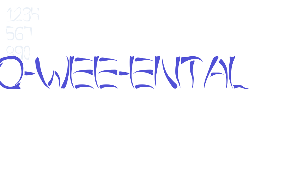 o-wee-ental-font-download