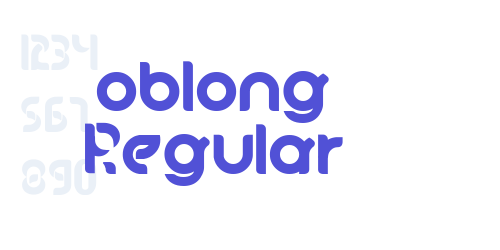 oblong Regular-font-download