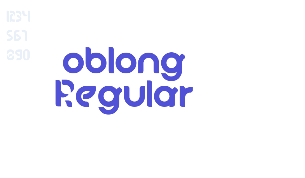 oblong Regular-font-download