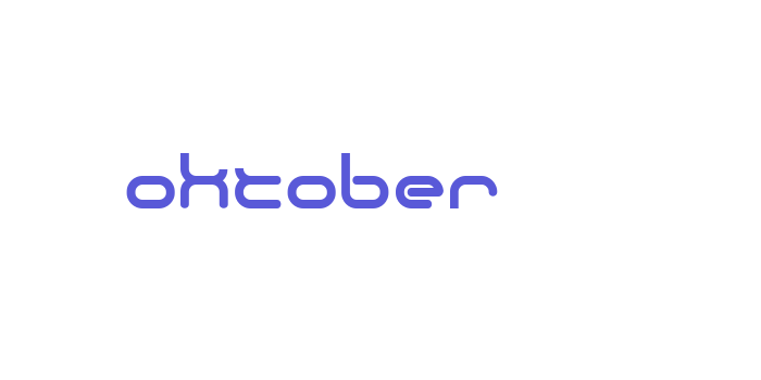 oktober Font