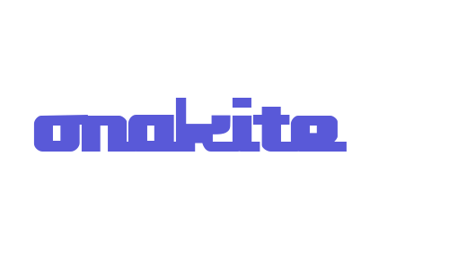 onakite Font