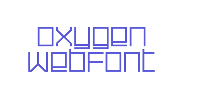 oxygen WebFont Font Download