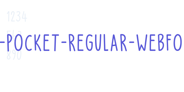 party-pocket-regular-webfont font