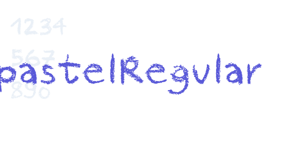 pastelRegular font free