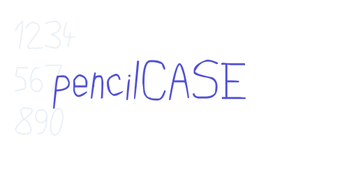 pencilCASE-font-download