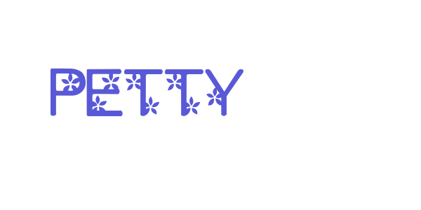 petty1.0 font