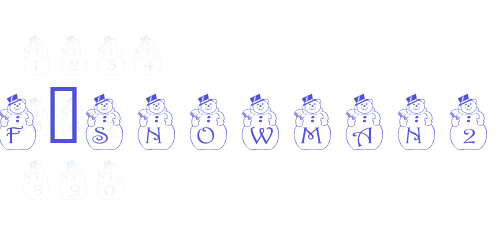 pf_snowman2-font-download