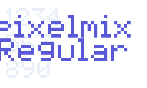 pixelmix Regular Font Download