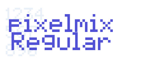 pixelmix Regular-font-download