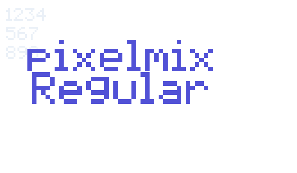 pixelmix Regular-font-download