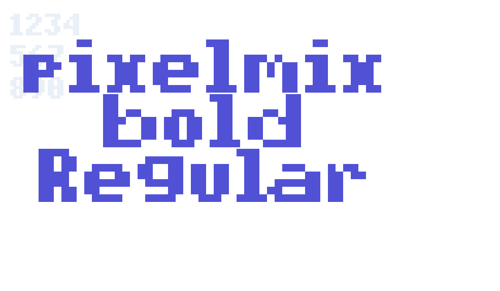 pixelmix bold Regular-font-download