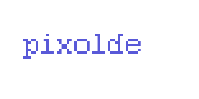 pixolde Font Download