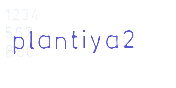 plantiya2 font free