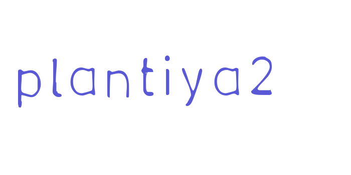 plantiya2 Font