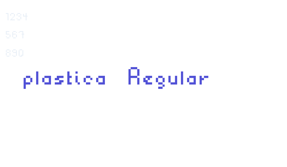 plastica Regular-font-download