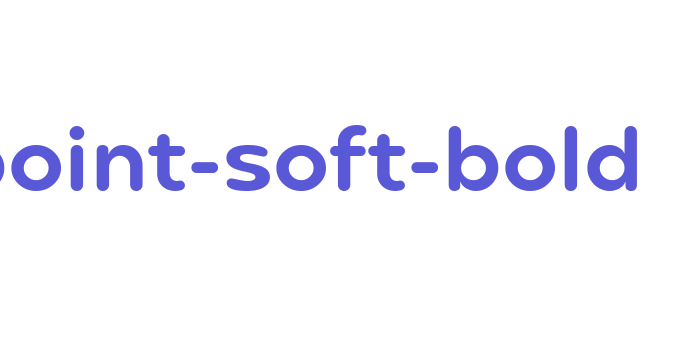 point-soft-bold Font Download