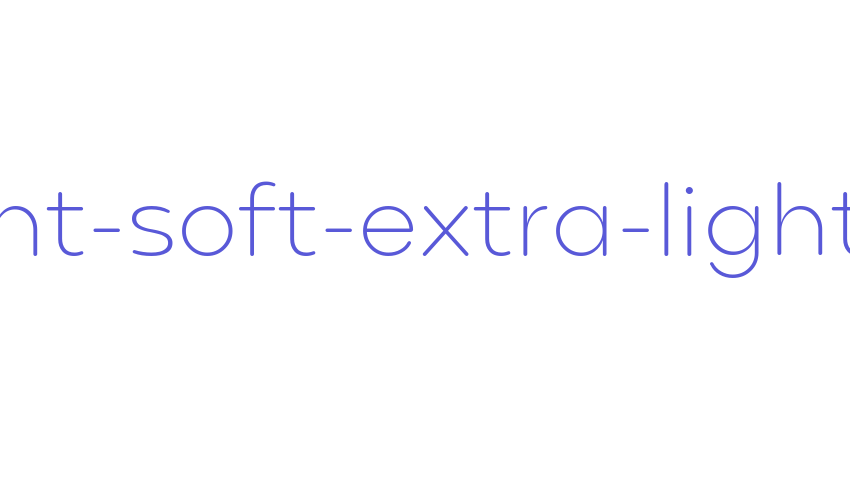 point-soft-extra-light Font