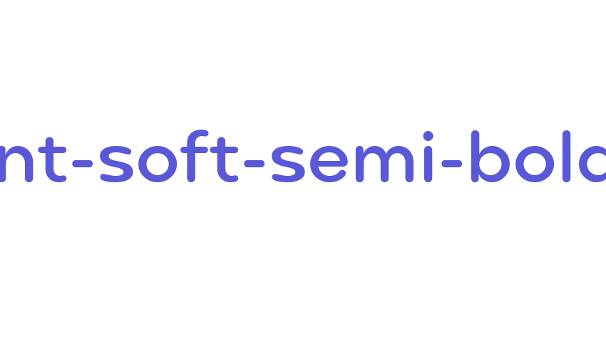 point-soft-semi-bold Font