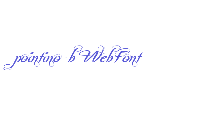 pointino-b WebFont Font Download