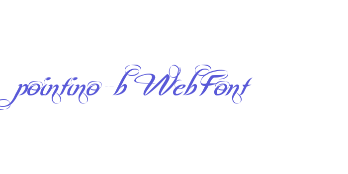 pointino-b WebFont Font Download