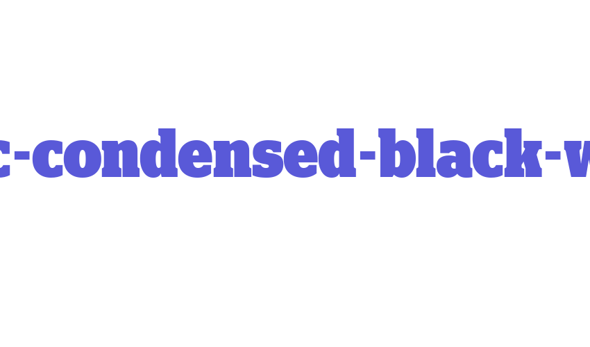 polyphonic-condensed-black-webfont Font Download