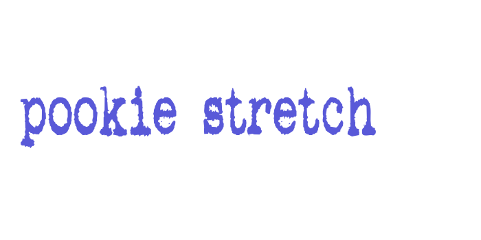 pookie stretch Font Download