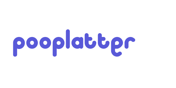 pooplatter font free