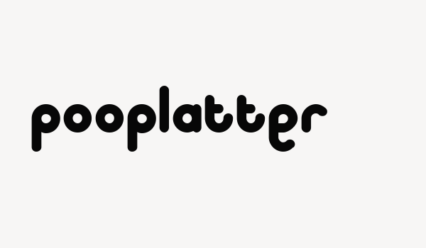 pooplatter Font