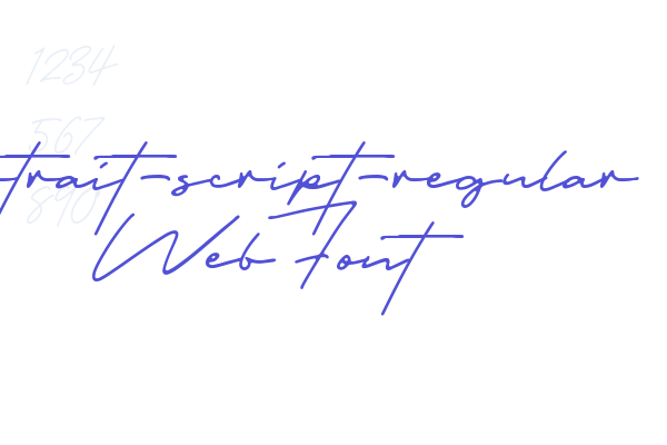 portrait-script-regular WebFont