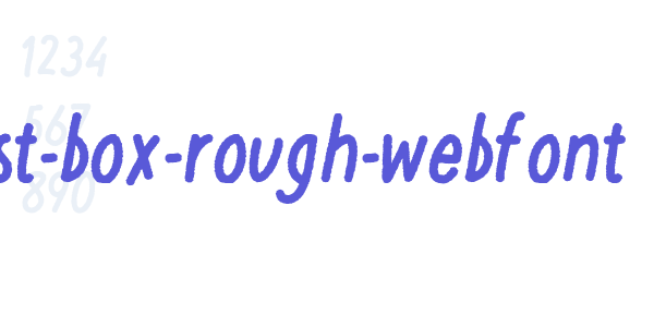 post-box-rough-webfont font