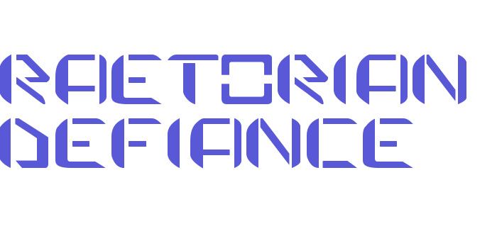 praetorian defiance Font