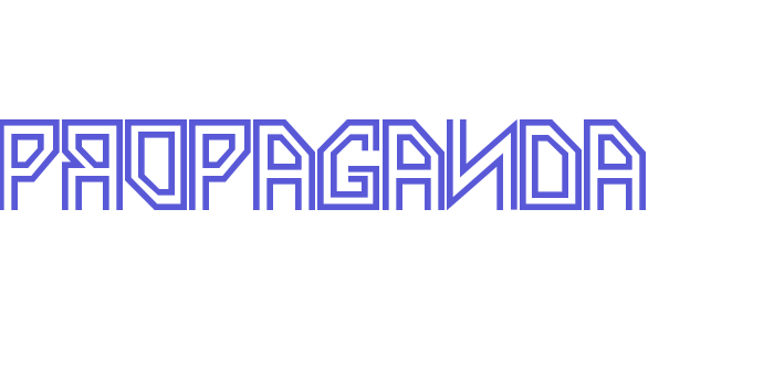 propaganda Font Download