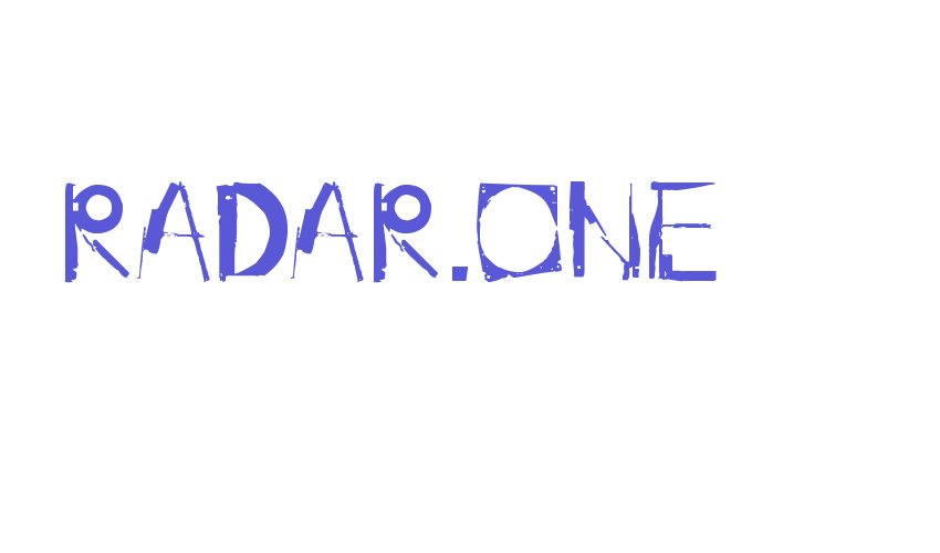 radar.one Font Download