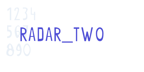 radar_two-font-download