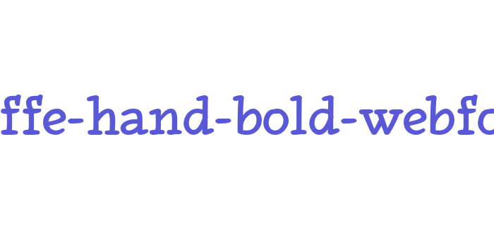 radcliffe-hand-bold-webfont Font Download