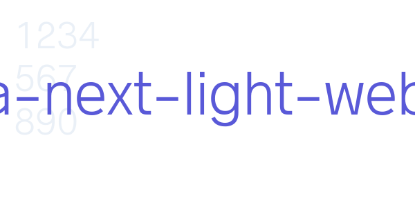 radnika-next-light-webfont font free