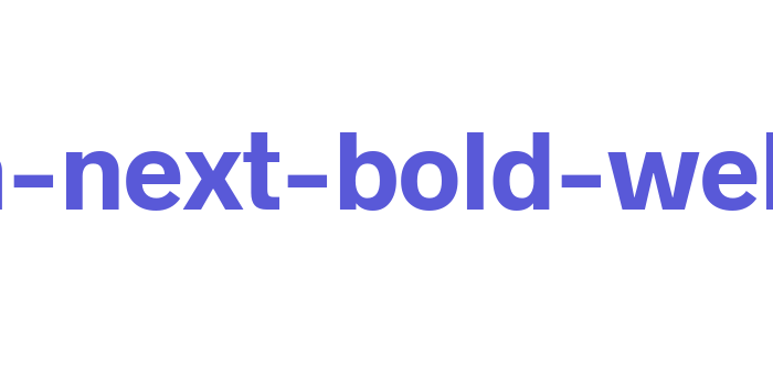 radnika-next-bold-webfont Font Download