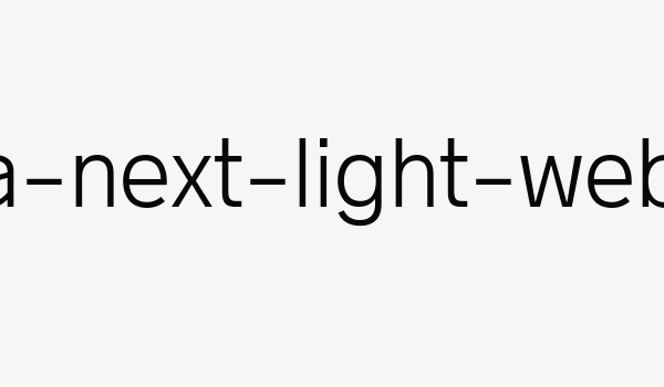 radnika-next-light-webfont Font