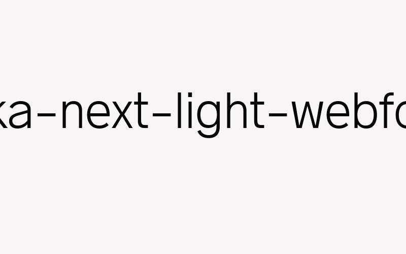 radnika-next-light-webfont Font