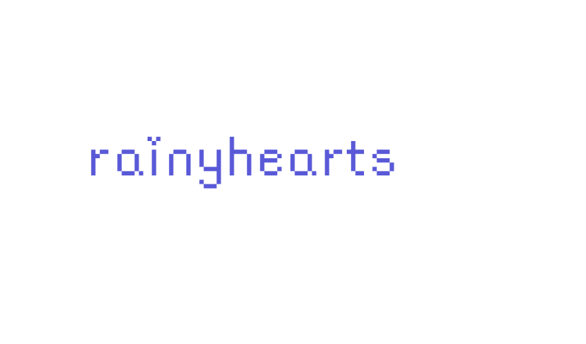 rainyhearts Font Download