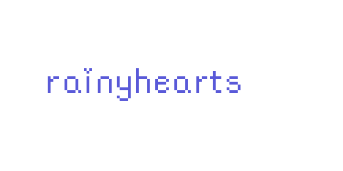 rainyhearts Font Download