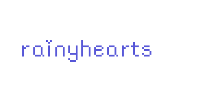 rainyhearts Font