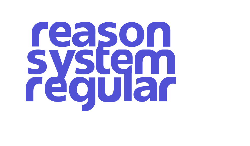 reason System Regular-font-download