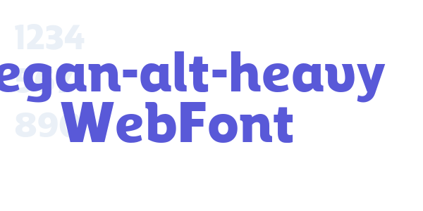 regan-alt-heavy WebFont font free