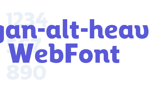 regan-alt-heavy WebFont Font Download