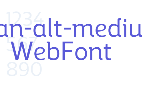 regan-alt-medium WebFont Font Download